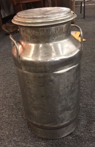 John Wood Rodar Military Stainless Steel 5 Gallon Liquid Container Milk Can 6-57