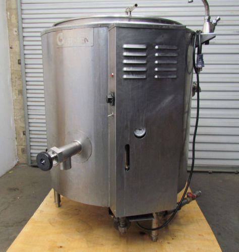 Groen | ah1/e-40 | natural gas 40 gallon steam jacketed kettle for sale