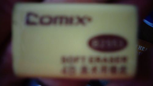 Comix Eraser Soft 4b Yellow
