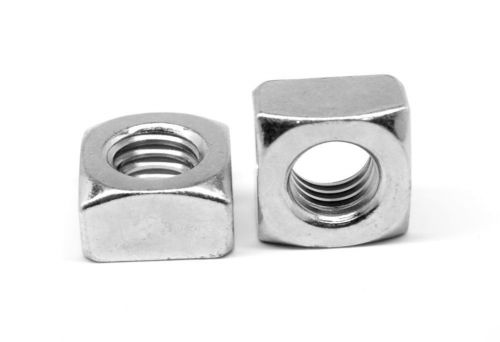 5/16-18 Heavy Square Nut UNC Steel / Plain Finish Pk 50