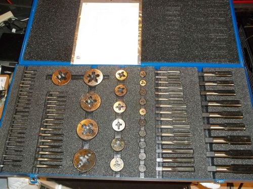 Huge (87) Piece Greenfield Tap And Die Set - In Case