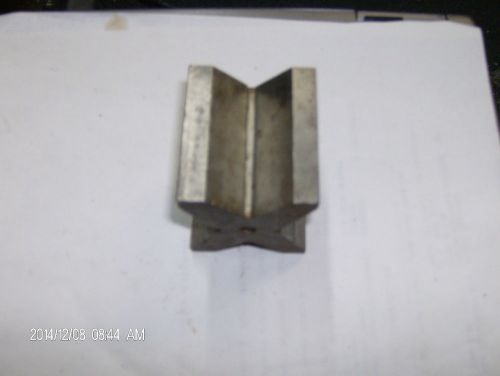 MACHINESTS &#034;VEE&#034; BLOCK FOR DRILL PRESS