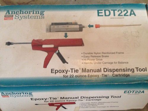 Simpson Epoxy Tie Tool Model EDT22A Strong-Tie Anchor Systems Dispensing Tool Re