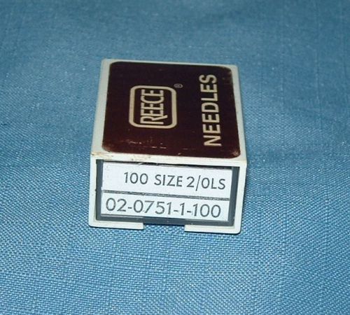 100 Industr. Sewing Machine Needles - REECE 02-0751-1-100, Size 2/OLS