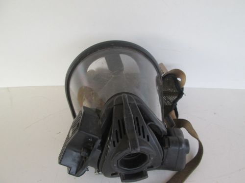 MSA MMR Ultra Elite FireHawk SCBA Full Face mask HUD / Voice Amplifier MED #22