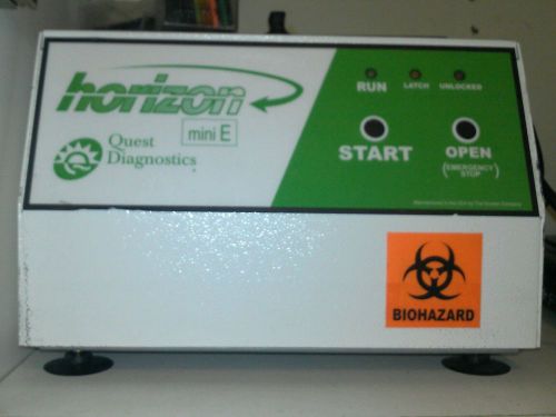 2 Horizon Mini E Quest 642E Diagnostics Biohazard  Lab Centrifuge  Free Shipping