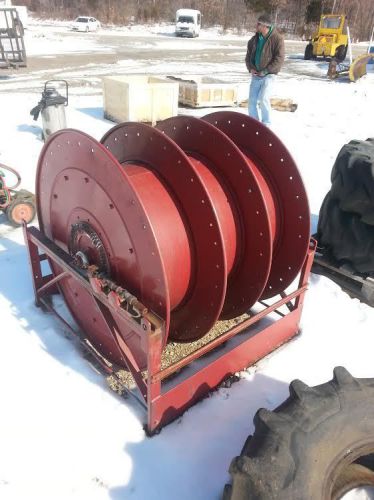 Hannay c44-45-46-30rt hose cable wire reel shop junkyard store garage steel for sale