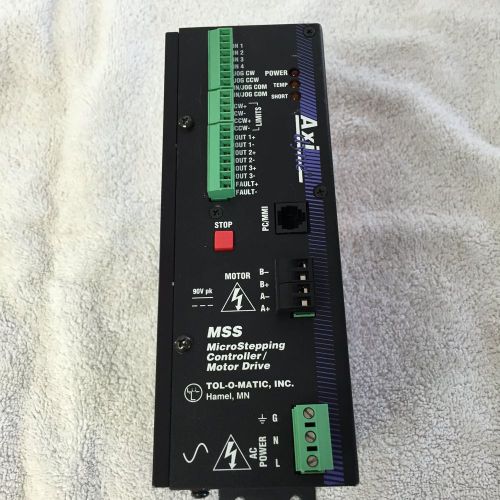 Axi dyne mss microstepping controller/motor drive tol-o-matic 36009803 for sale