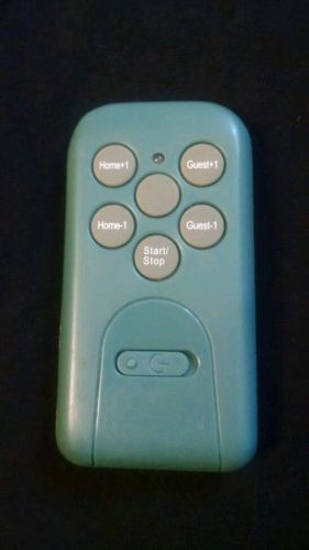MacGregor hand held wireless remote control-used for gamecraft indoor scoreboard