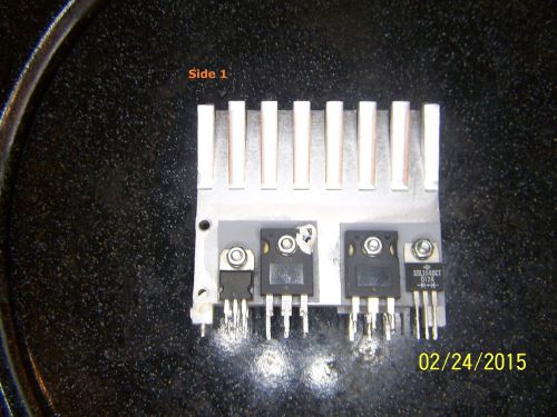 STPS3045C Schottky Power Rectifier dual center tap with heatsink