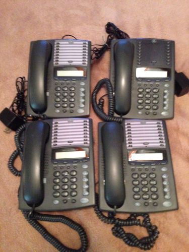 GE THREE-LINE BUSINESS TELEPHONE - MODEL 29439GE2-C W/CORD (lot of 4)