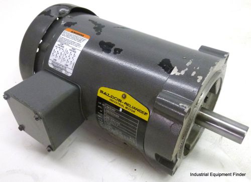 Baldor VM3546T Industrial Motor 1-HP 208-230/460V 1725-RPM 3-PH 143TC-Frame NICE