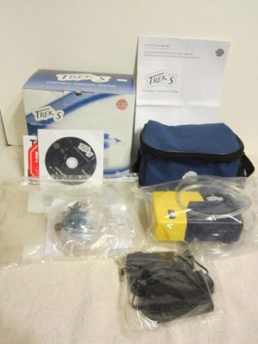 Pari Trek S Portable Nebulizer Aerosol System Comb Kit 047F35 &amp; Adapter, Battery