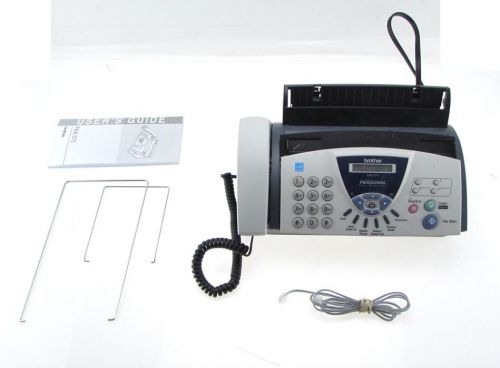 BROTHER Model Fax 575 Personal Plain Paper Fax Facsimile Transceiver System