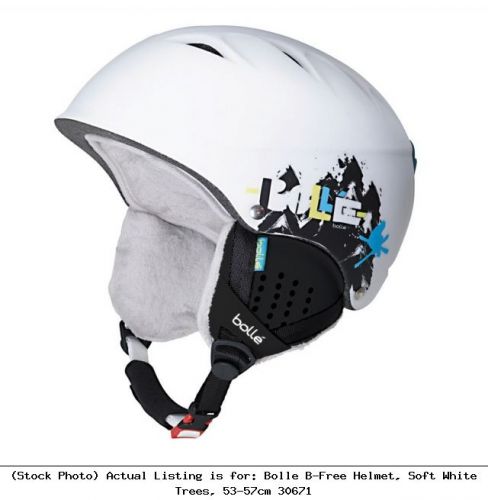 Bolle B-Free Helmet, Soft White Trees, 53-57cm 30671