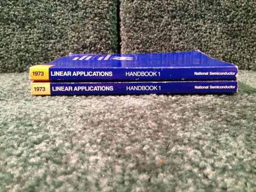 1973 Linear Applications Handbook I National Semiconductor