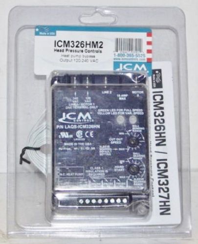 Icm controls heat pump bypass 120-240 vac icm326hm2 for sale