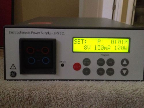 GE Electrophoresis Power Supply EPS-601, Tested and Working
