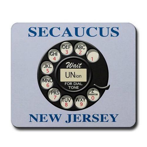 Secaucus New Jersey Telephone Rotary Exchange Mousepad Mouse Pad &#034;NEW&#034;
