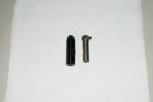 Briney 1/8&#034; Hole with 3/4&#034;, 1/2&#034; Shank End Mill Adapter Holder 2-1/2&#034; Long