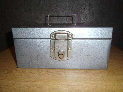 Vintage hamilton skotch corp porta file metal box 1950s no key for sale