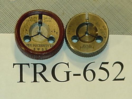 Thread Ring Gage Set 3-56 NO &amp; NOGO TRG-652