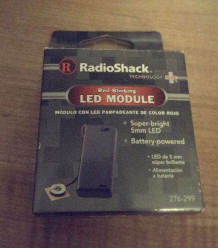 Bright red blinking led module radioshack