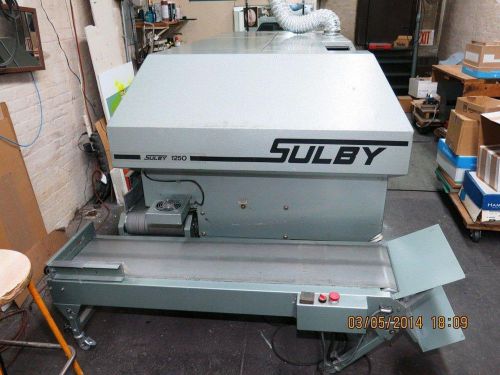 Sulby Model 1250 --3 clamp perfect Binder , Auto cover feeder