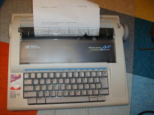 Smith-Corona Memory 600 typewriter