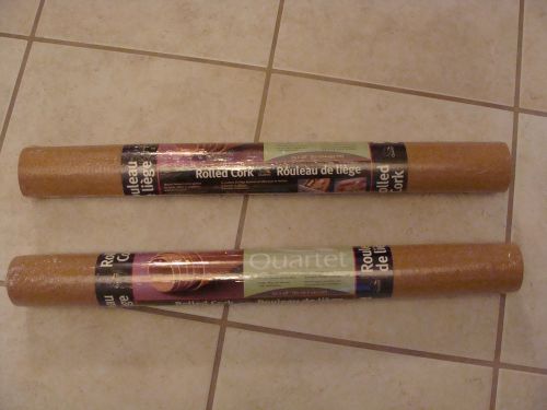 Quartet Rolled Cork. 2 rolls at 24 inch by 48 inch