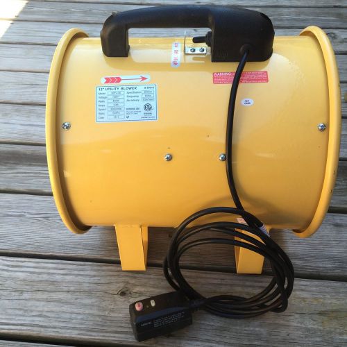 Utility blower / fan commercial - 12&#034; - 120v - 4/7 hp - 2 speed - 2,905 cfm for sale