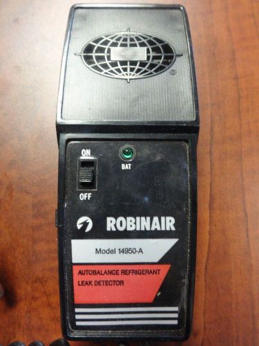 Robinair Auto-balance Refrigerant Leak Detector-WORKS! 14950-A (lot5-11)