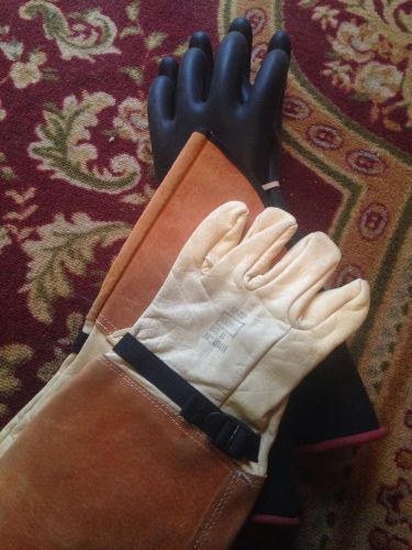 High voltage gloves size 11 for sale