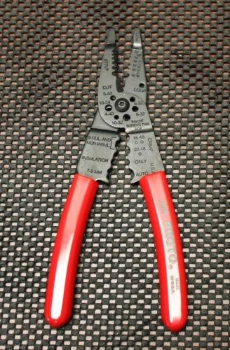 Proto Wire Stripper, 22 to 10 AWG, 8-1/2 In   J299    Made in the USA