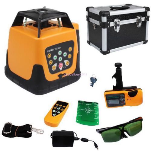 Automatic self-leveling rotary laser level green beam 500m range &amp;remote control for sale