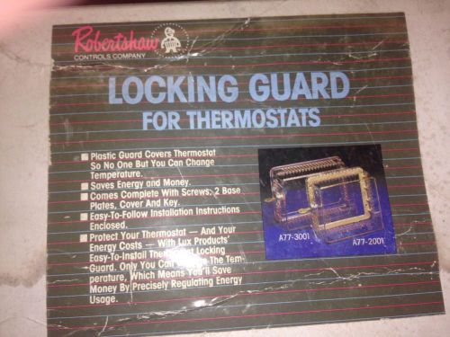 Robert Shaw A77-3001 Clear Locking Transparent Thermostat Guard Cover Kit,LARGE