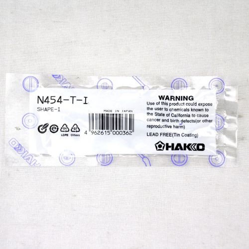 HAKKO Soldering Iron Tip Replacement N454-T-I (Shape-I)