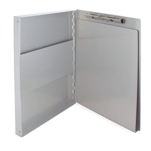 Portable Storage Clipboard, Letter, Silver 10517