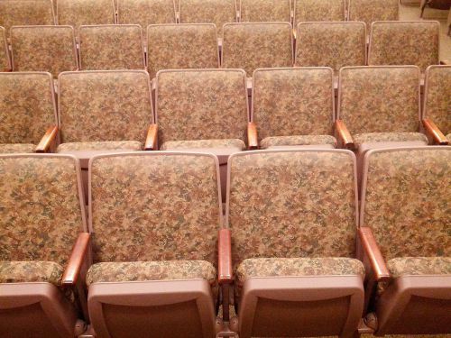 Lot of 136 auditorium chairs for sale