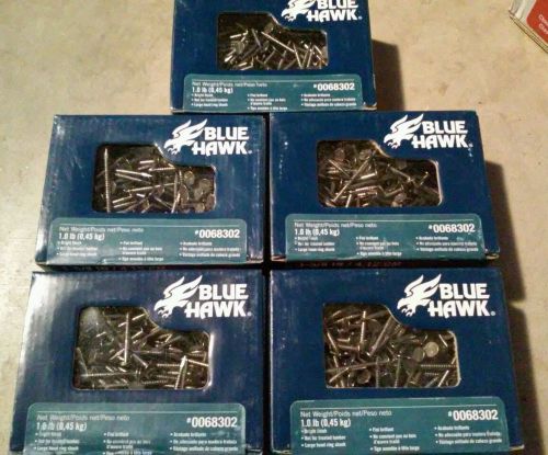 1-5/8 Bright Ring Shank Drywall Nail 5 lb Lowes Blue Hawk
