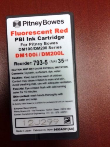 Pitney Bowes supplies for DM100i or DM200L postage meter, 793-5 ink cartridges