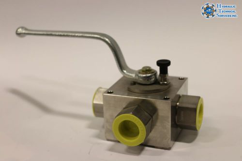 Hydac 4 way ball valve hydraulic