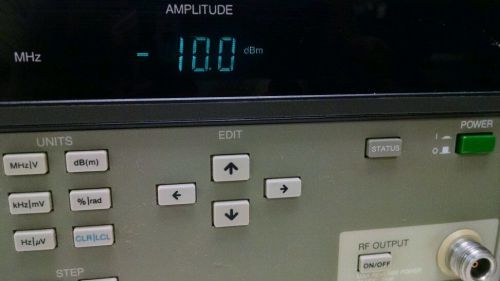 Fluke 6062a synthesized rf signal generator 0.1 mhz - 2.1 ghz for sale