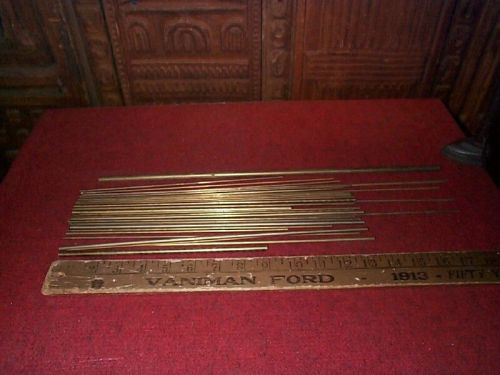 Lot bronze brazing rod new old stock airco 1/4&#034; 1/8&#034; 1/16&#034; welding flux brass lb for sale