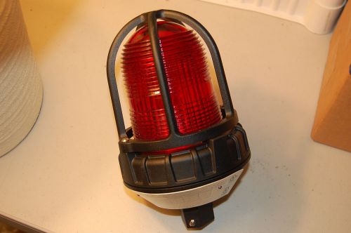 New federal signal 191xl-120-240r flashing led hazardous warning light w/xlt for sale
