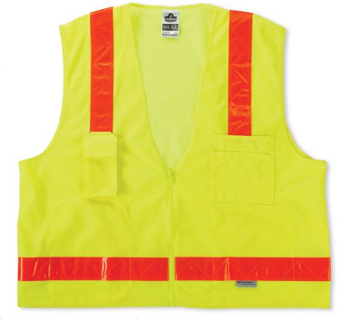 Ergodyne glowear 8250zhg class-2 hi-gloss surveyors vest for sale
