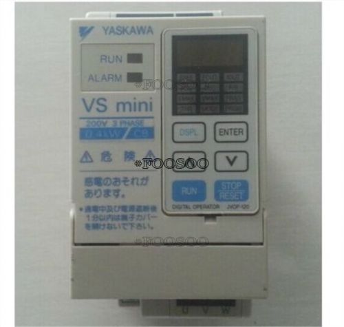 Used YASKAWA Inverter CIMR-XCBA20P4 0.4KW 220V Tested