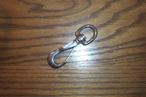 Unbranded swivel snap hook 3-1/2  inch for rope or strap 1/2 in snap eye for sale