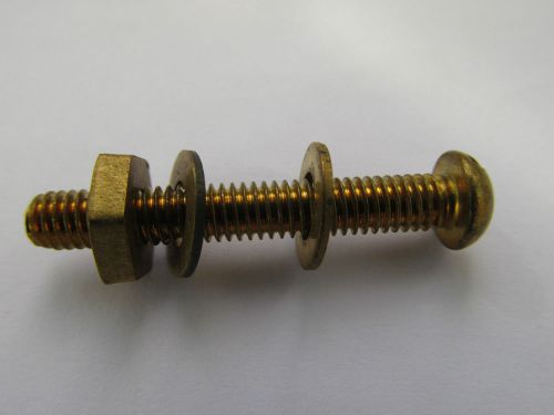 8x 4.6 x 31.5. round head,solid brass screws. for sale