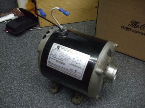Carbonator pump motor, Emerson, 1/4 HP, 115V, 1725 rpm.